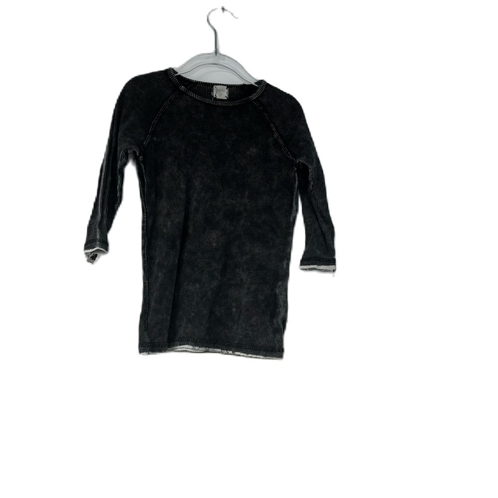 Lil legs girls sz 8 black ribbed top casual fun classic fun summer spring fall